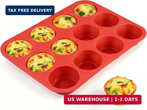 Cups silicone muffin - muffin, pans