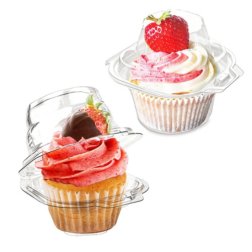 Pcs cupcake boxes plastic - boxes,