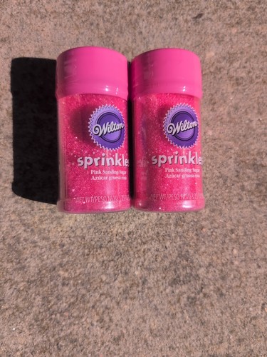 Wilton 25oz pink sugar - wilton, 3.25oz
