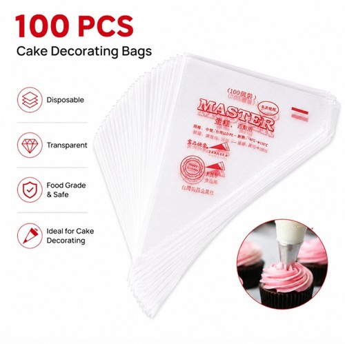 100 disposable pastry piping - disposable,